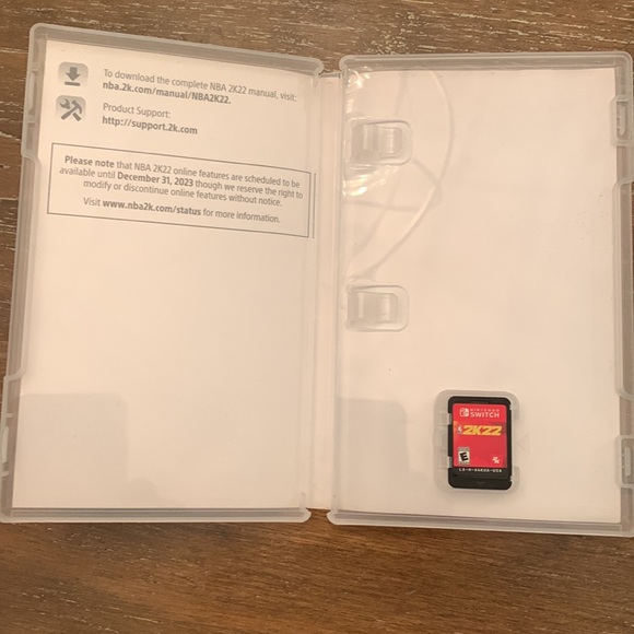 Nintendo Switch NBA 2K22 Game, Used, Excellent Condition - Picture 4 of 4